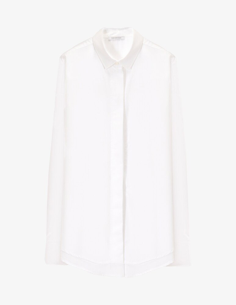 Rosso35 Camicia popeline Vendita Calda
