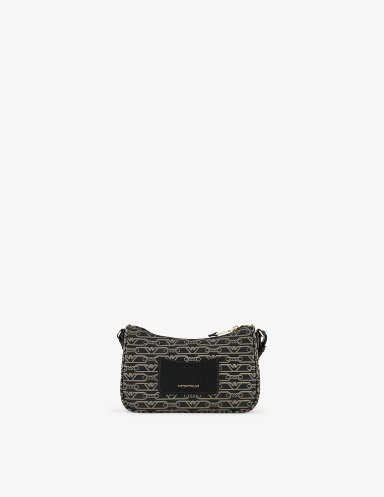 Emporio Armani Borsa baguette Monogram Saldi