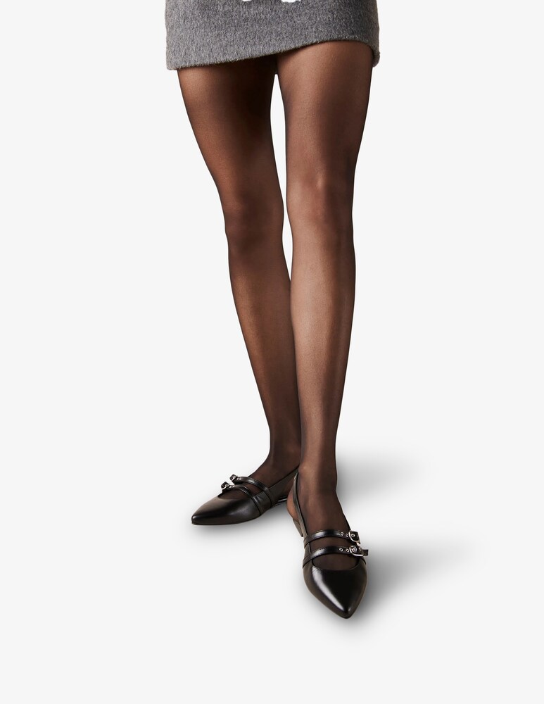 Alohas Slingback basso Wren buckles Affare Del Giorno