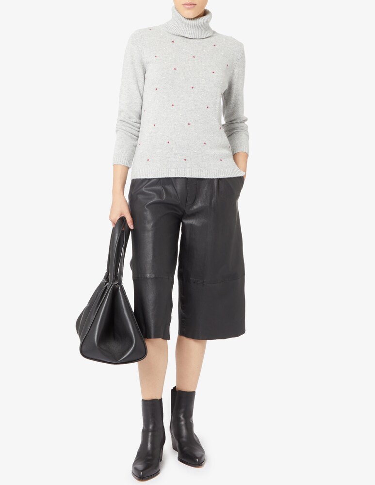Elizabeth Ascot Maglione in misto lana Nuova