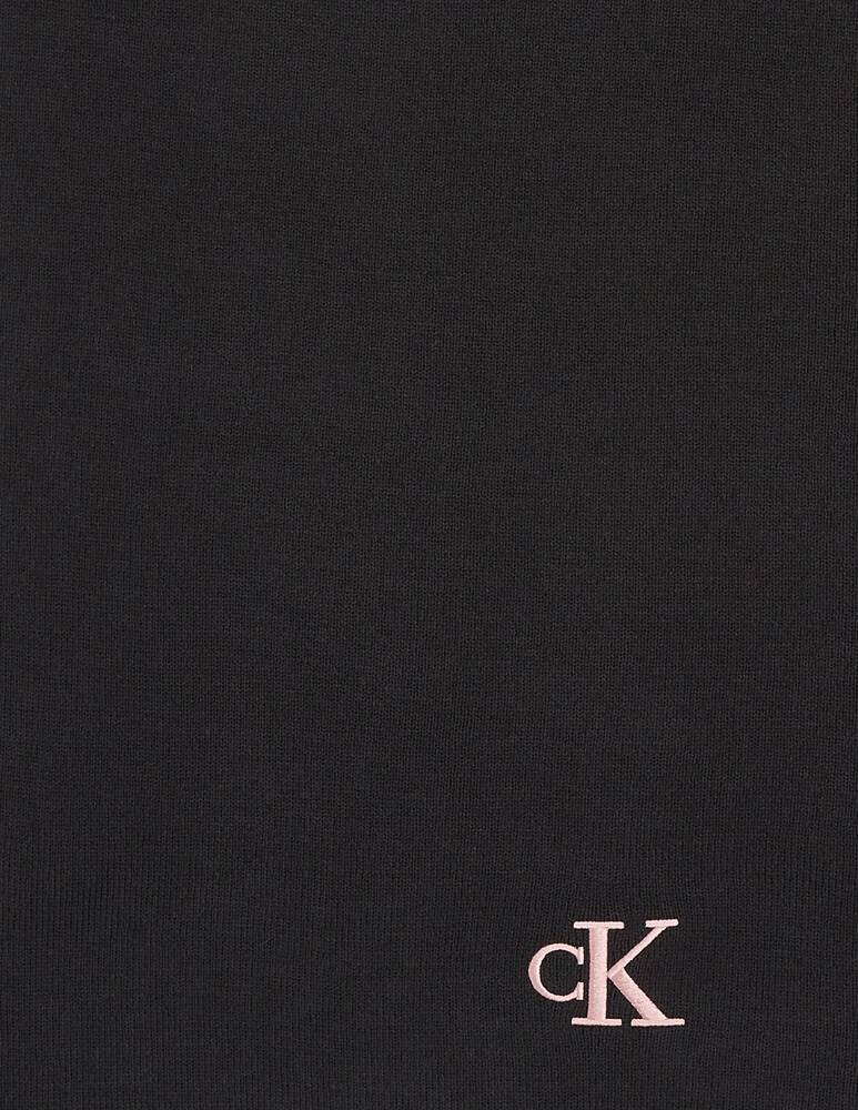 Calvin Klein Jeans Sciarpa monogram ricamata Spedizione Gratuita