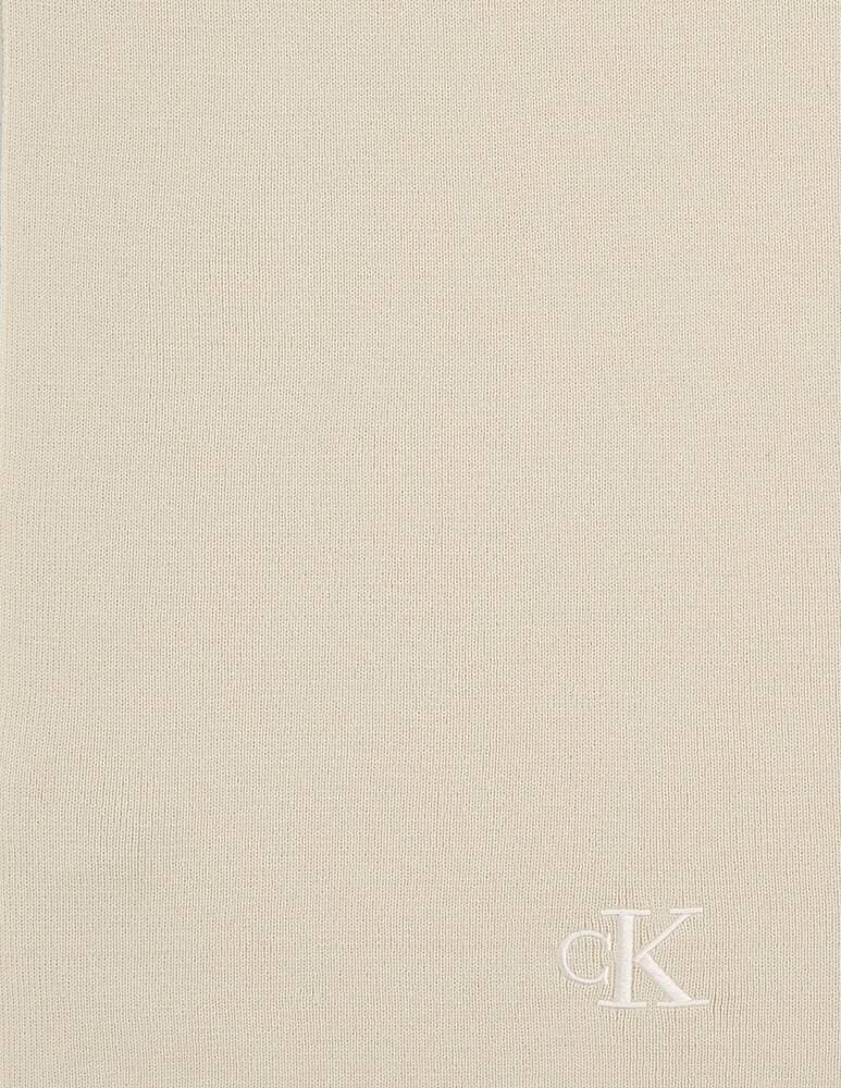 Calvin Klein Jeans Sciarpa monogram ricamata Pezzi Unici