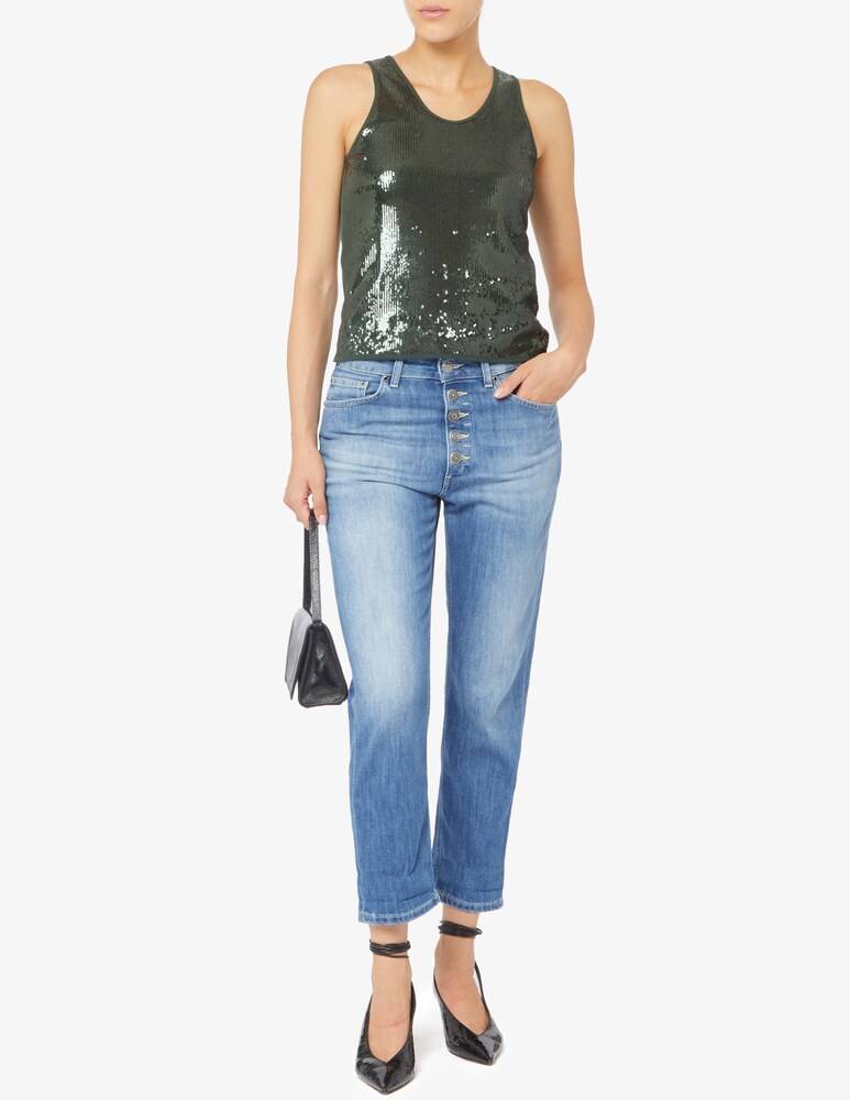 EMME Marella Veneto top con paillettes Soddisfazione Garantita