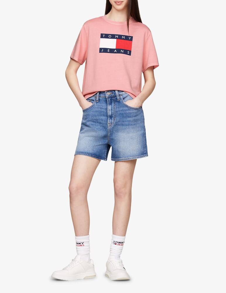 Tommy Jeans T-shirt in cotone Saldi Di Fabbrica