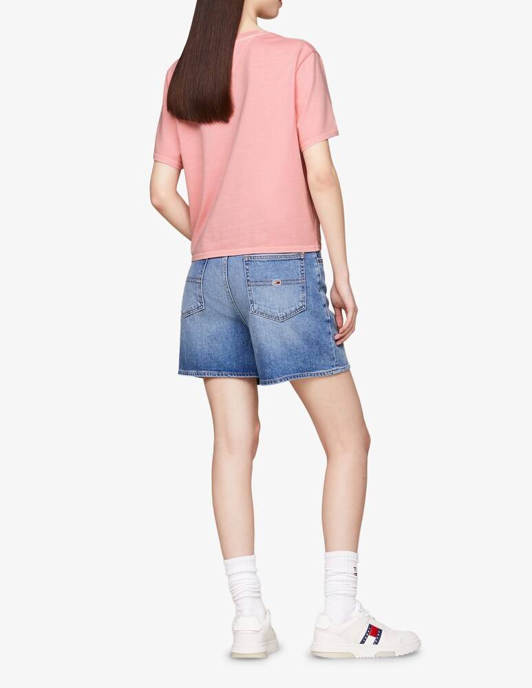 Tommy Jeans T-shirt in cotone Saldi Di Fabbrica