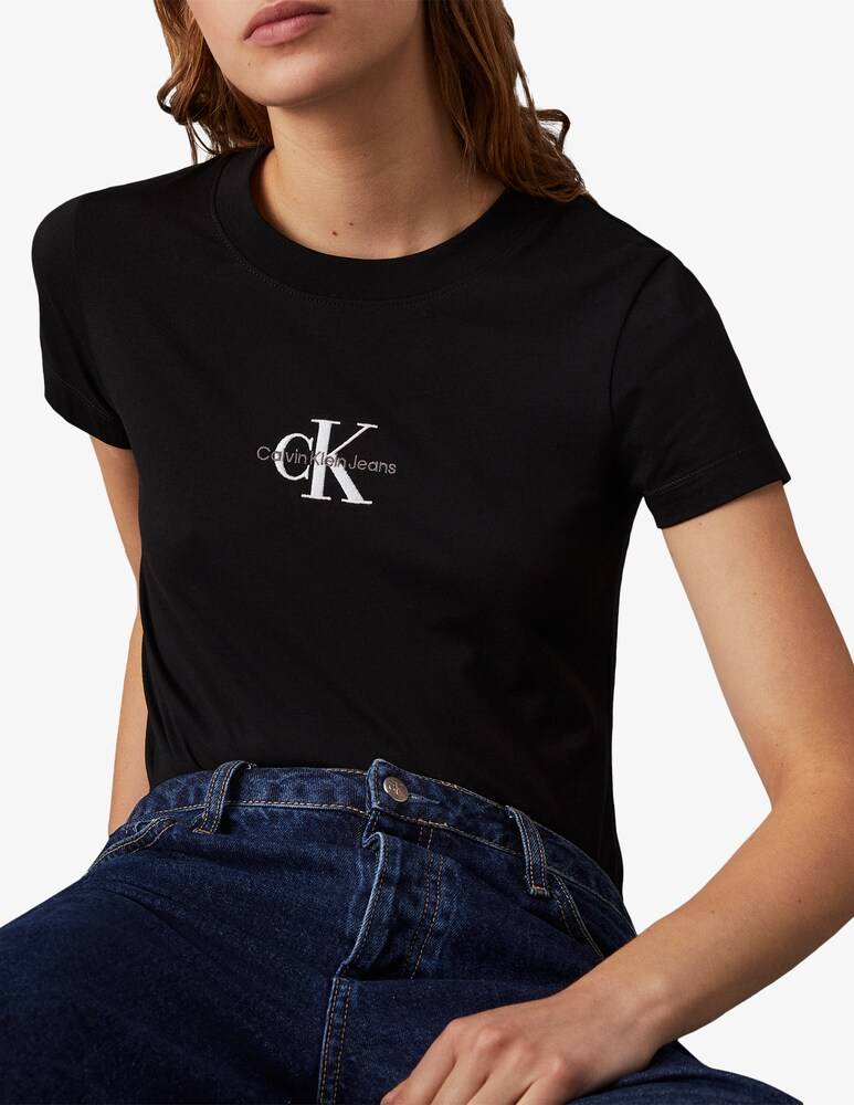 Calvin Klein Jeans T-shirt in cotone In Saldo