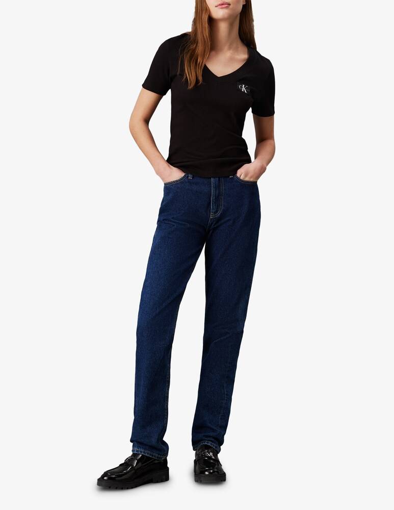 Calvin Klein Jeans T-shirt in misto cotone Moda