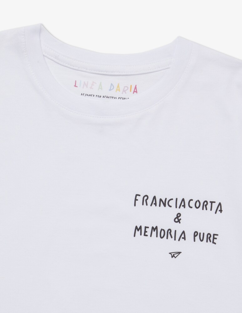 Linea Daria T-shirt Franciacorta & memoria pure Italia
