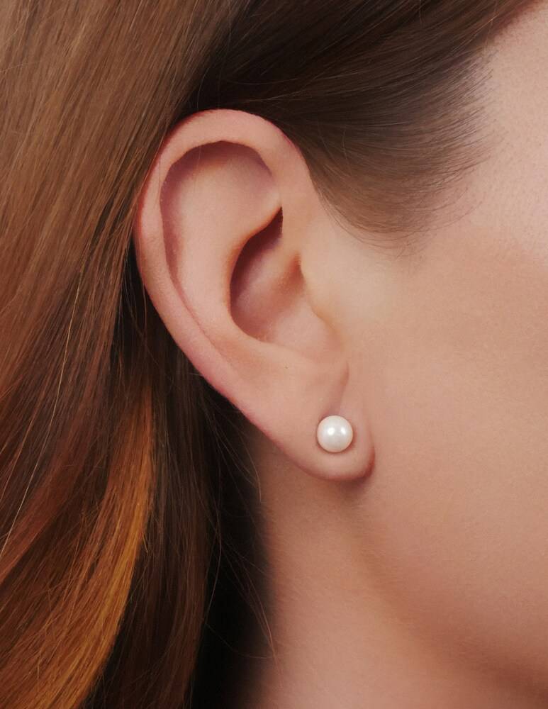 Lauren Ralph Lauren Orecchini a bottone con perle Spedizione Gratuita