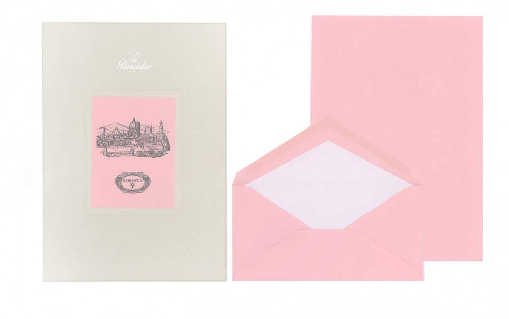 Pineider Set Carta da Lettera Florentia Formato A4 Spedizione Gratuita