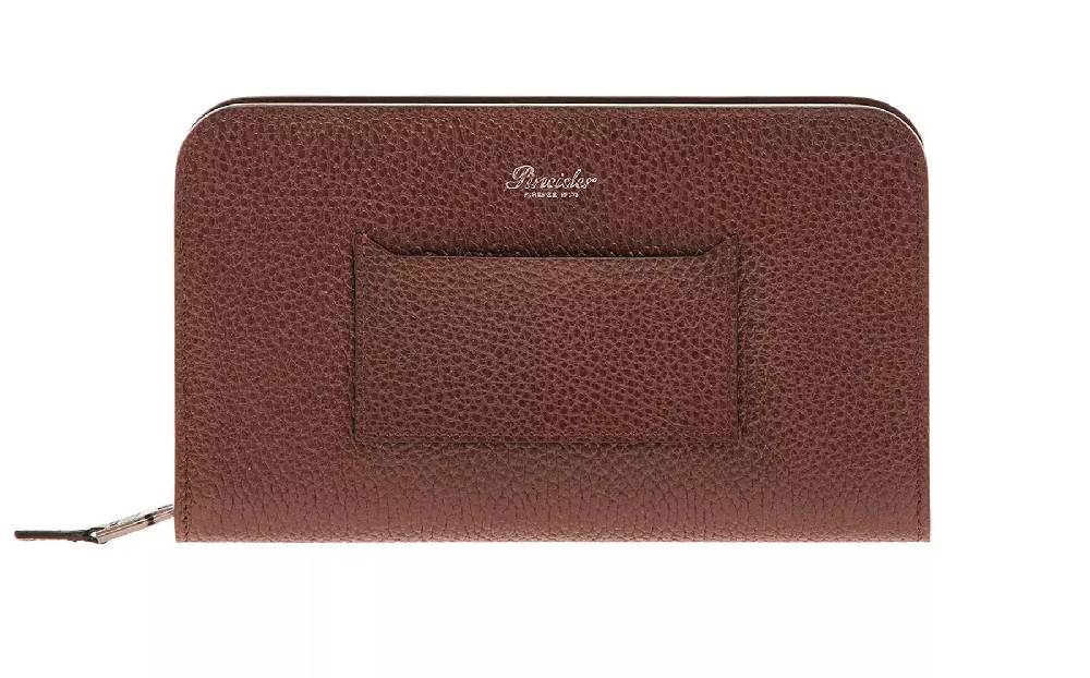 Pineider Portafoglio Internazionale con zip in Bottalato Outlet