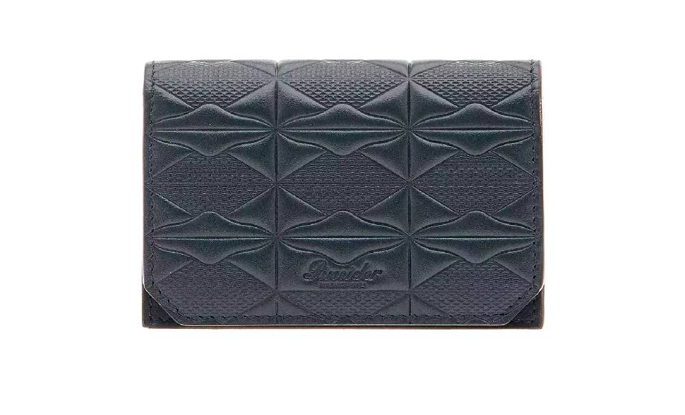 Pineider Porta carte con patta in Embossed Empress