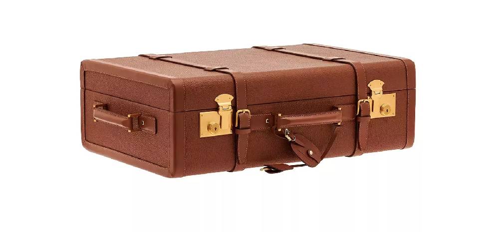 Pineider Passion Suitcase Medium Grained Nuovo