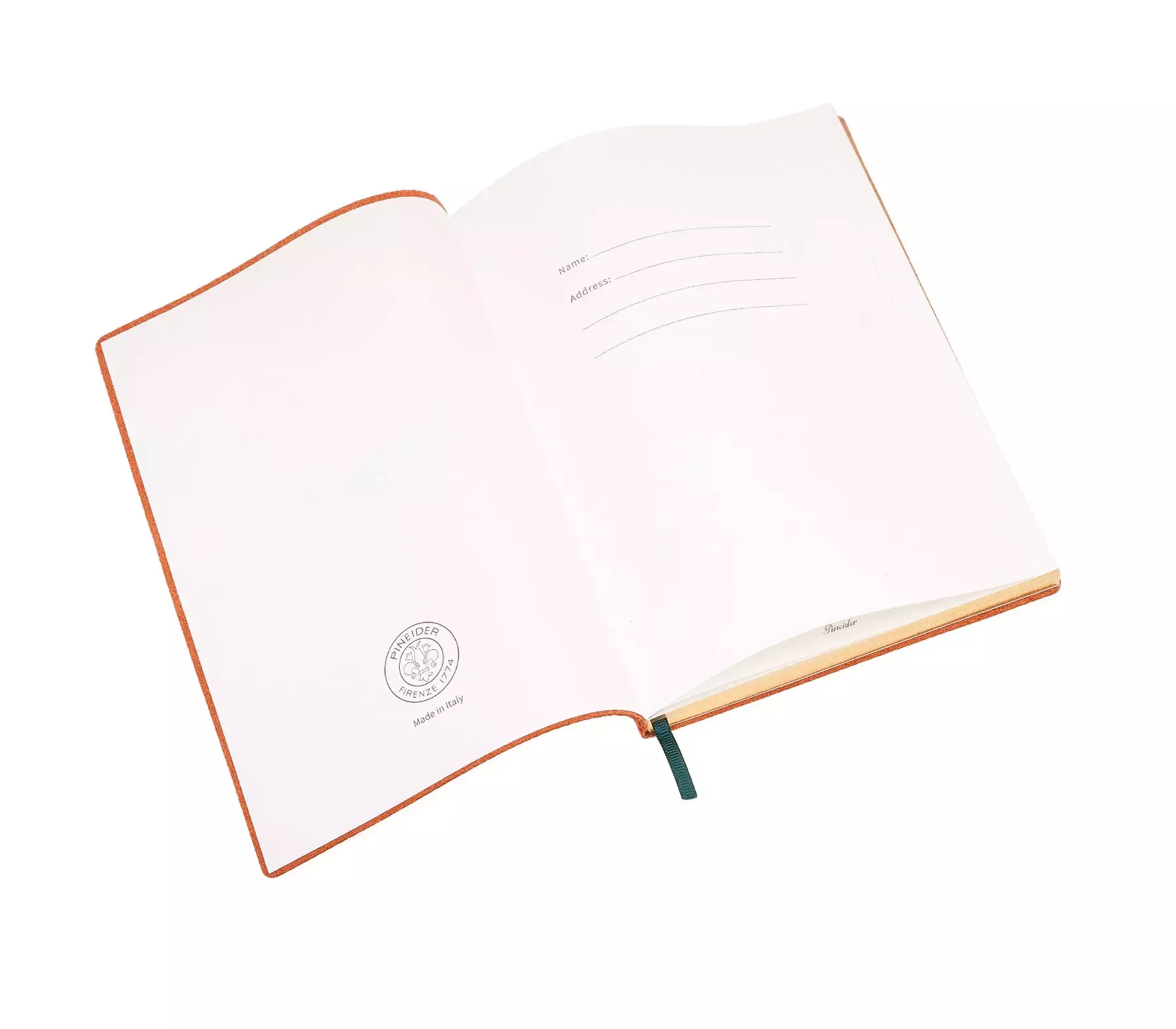 Pineider Notebook Collection Medio senza righe 2025
