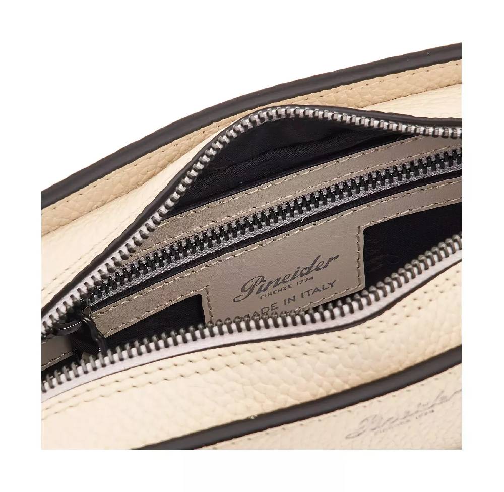 Pineider Odette Crossbody in Bottalato In Linea