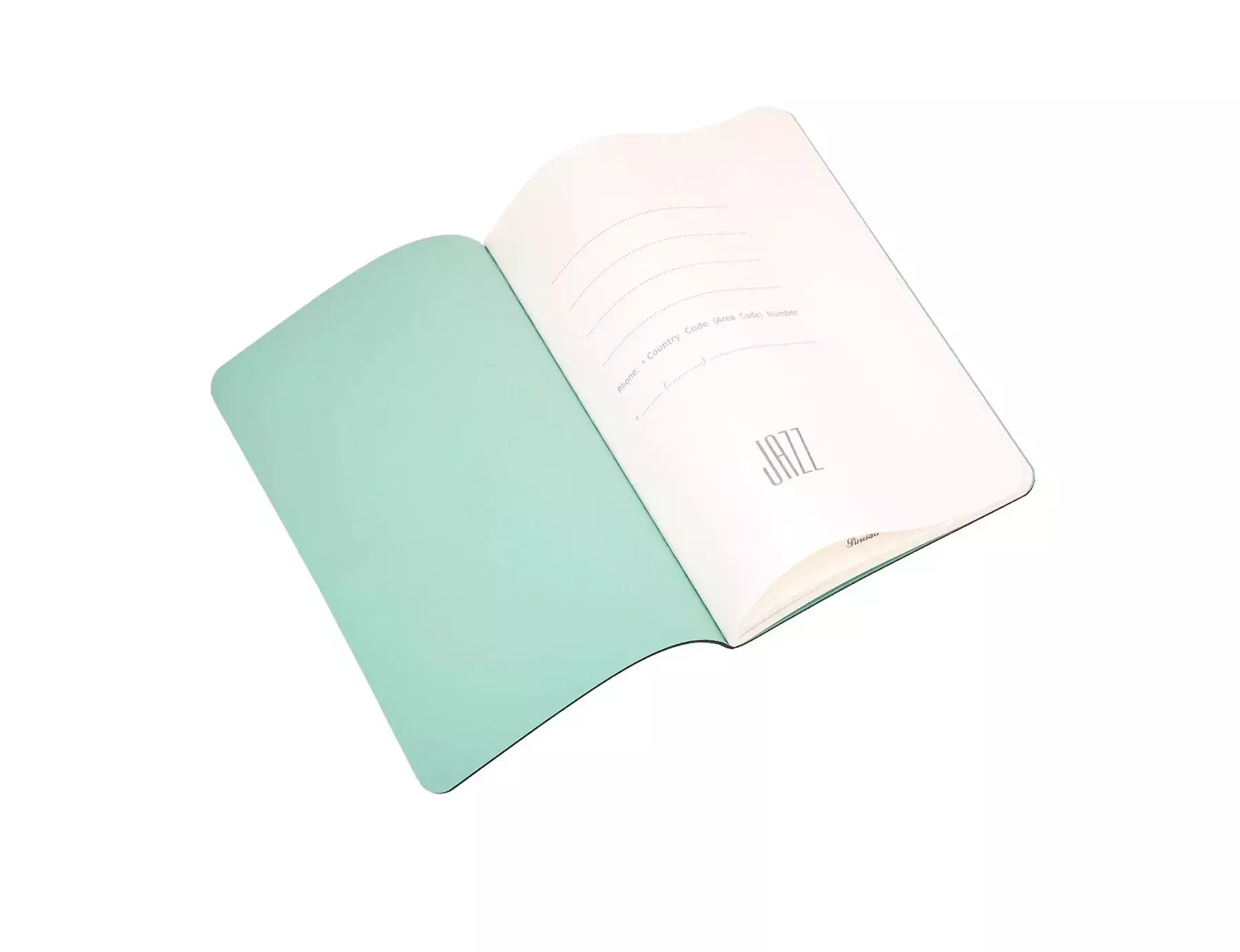 Pineider Notebook Jazz Piccolo senza righe Nuovo
