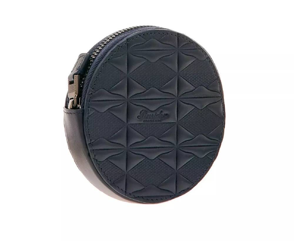 Pineider Porta monete Medium in Embossed Empress In Vendita