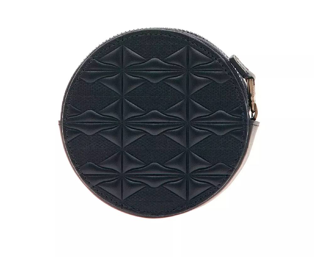 Pineider Porta monete Medium in Embossed Empress In Vendita