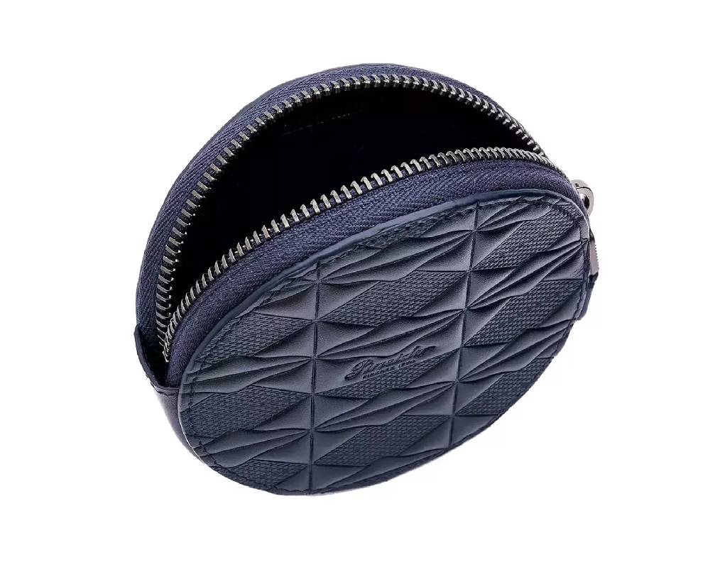 Pineider Porta monete Medium in Embossed Empress In Vendita