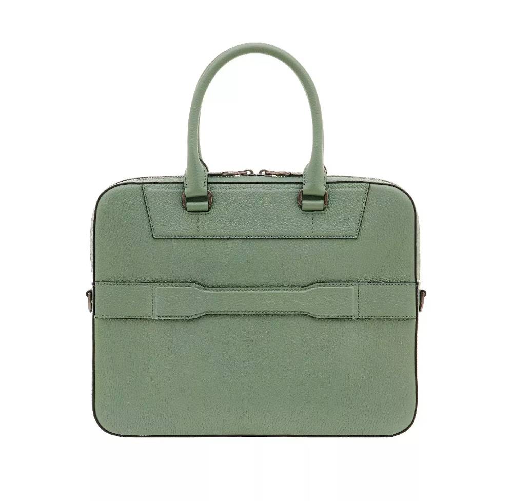 Pineider Mini Tailored Briefcase in Bottalato Qualità Garantita