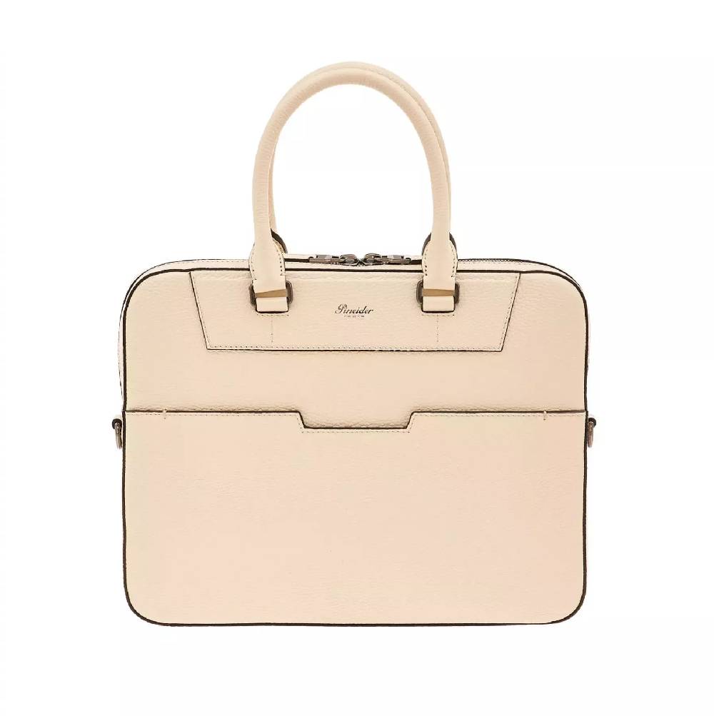 Pineider Mini Tailored Briefcase in Bottalato Qualità Garantita