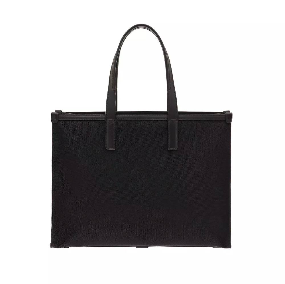Pineider Lou Tote Bag in Metro Nylon Fino Al -60%
