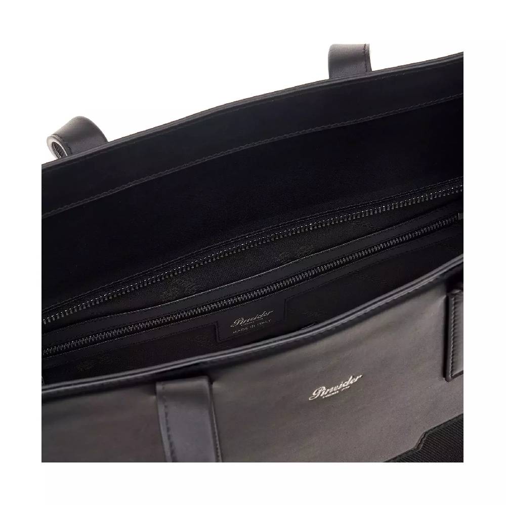 Pineider Lou Tote Bag in Metro Nylon Fino Al -60%