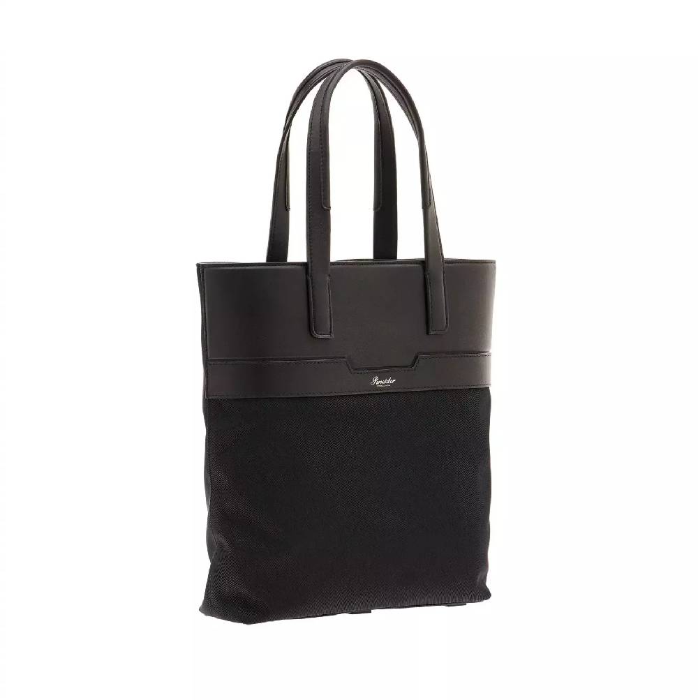 Pineider Museum Vertical Shopping Bag in Metro Nylon Prezzo Ridotto