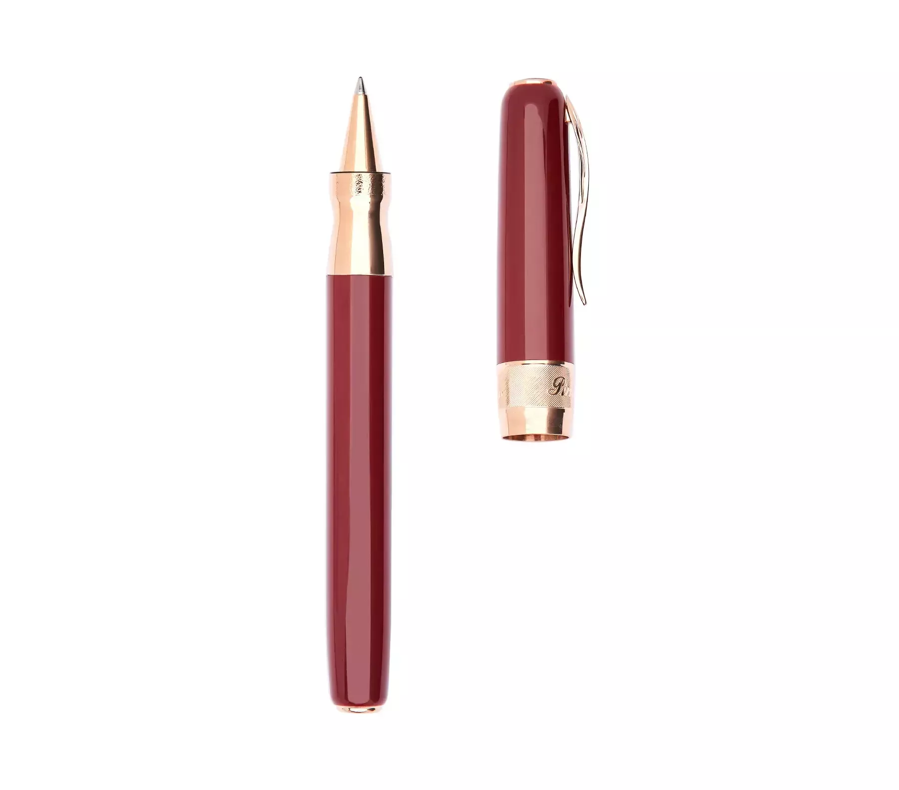 Pineider Penna Roller Classic Rose Gold