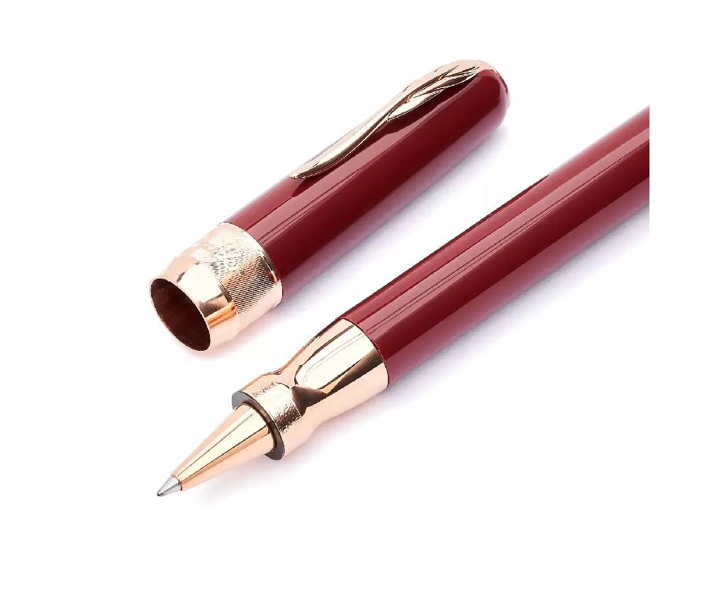 Pineider Penna Roller Classic Rose Gold Presa