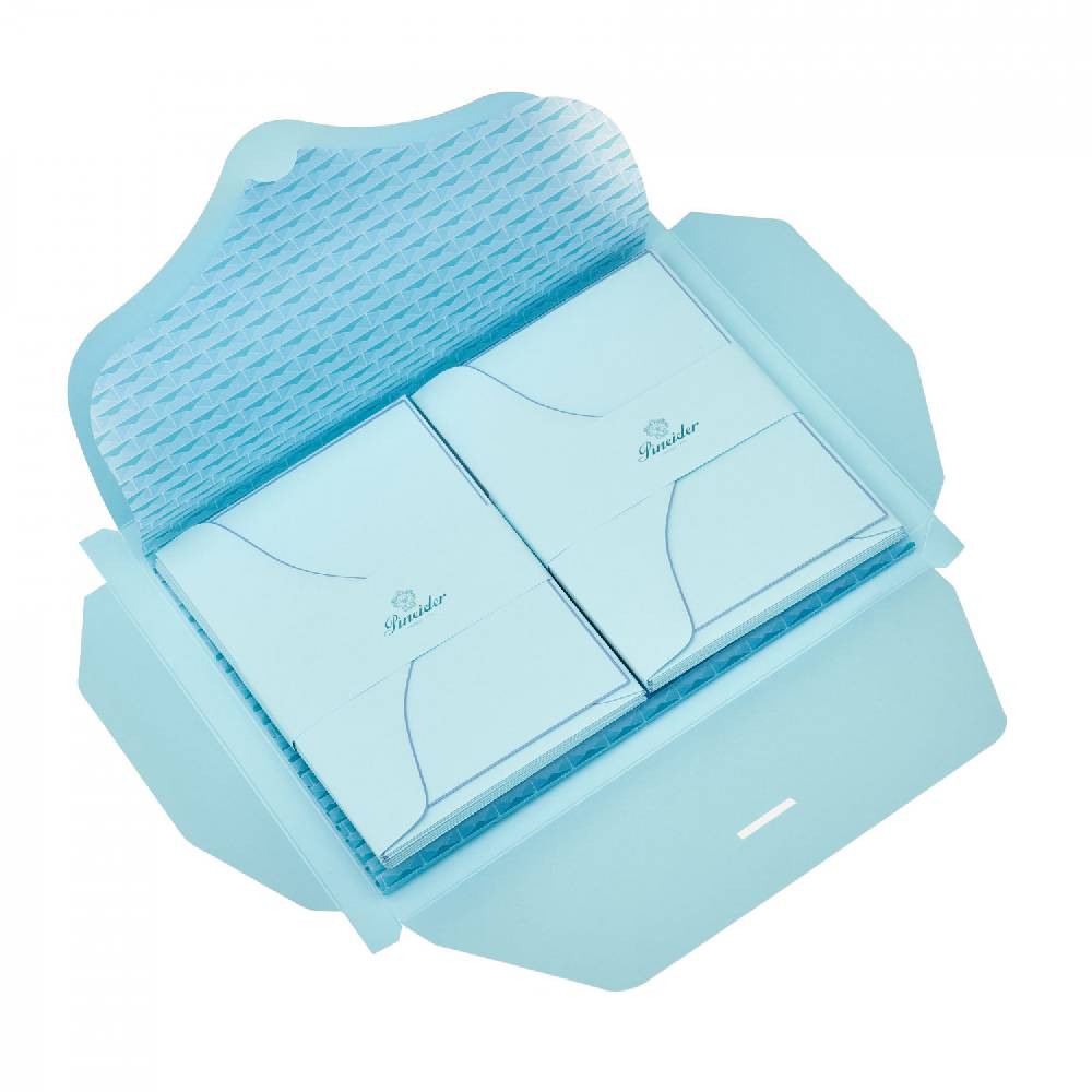 Pineider Set Carte e cartoncino Portofino Formato 20 In Linea