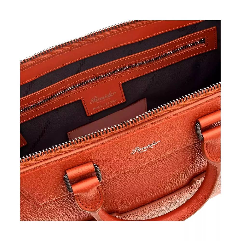 Pineider Slim Briefcase in Bottalato Promozione Limitata