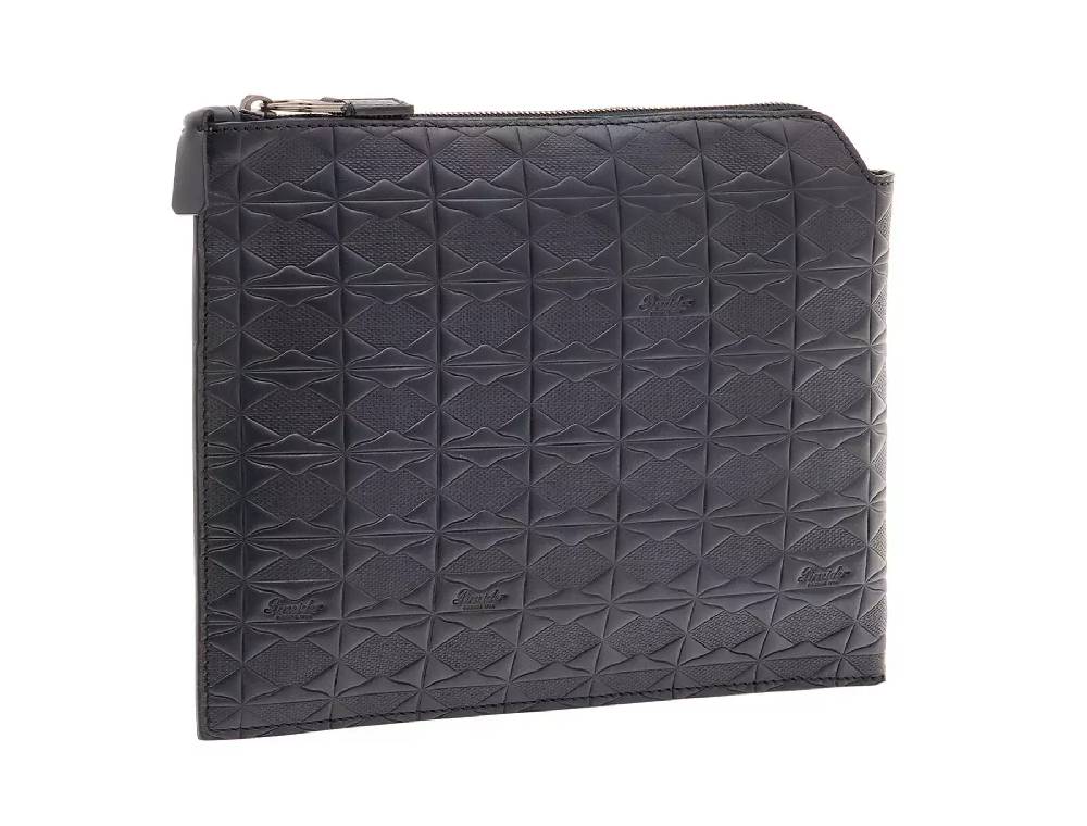 Pineider Pouch Medium in Embossed Empress Economico