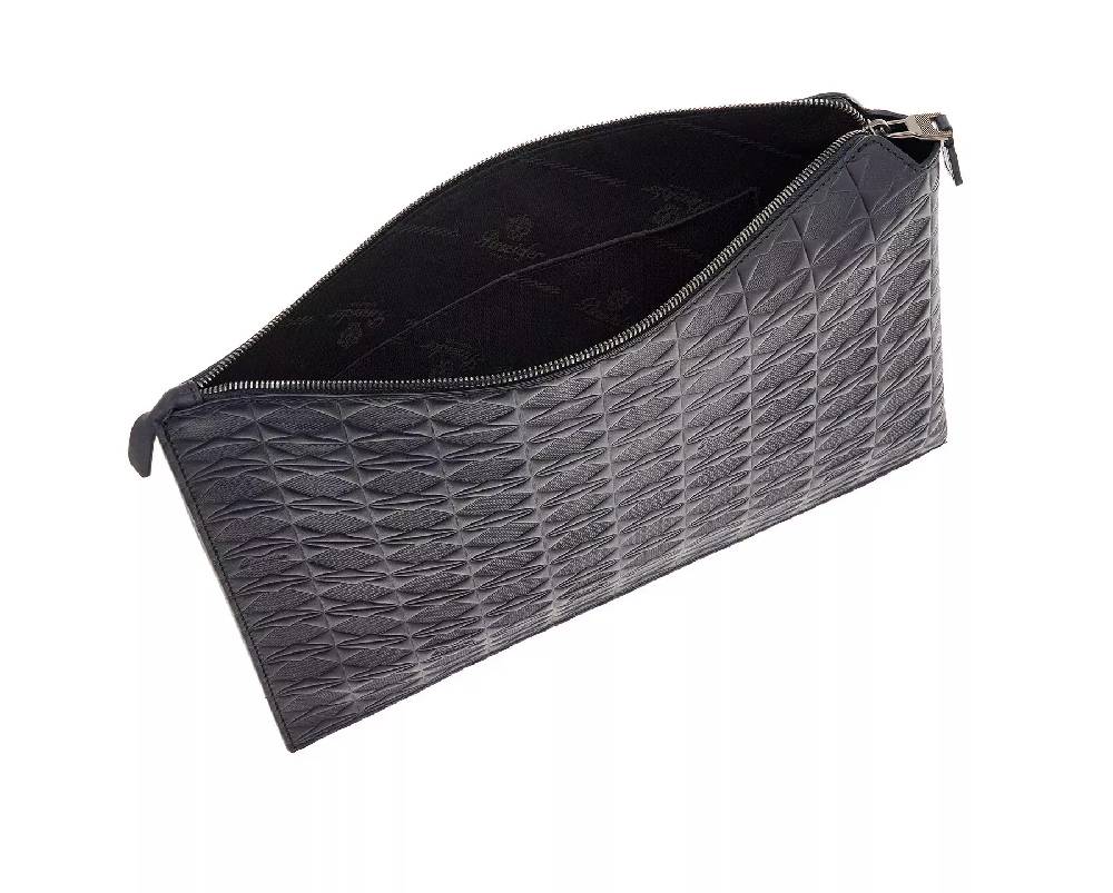 Pineider Pouch Large in Embossed Empress Online