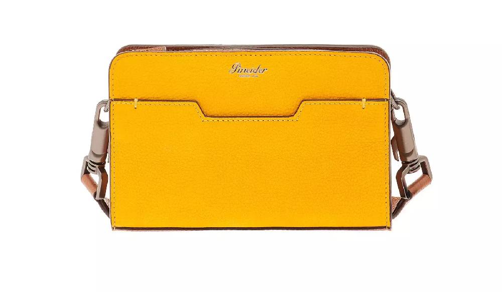 Pineider Odette Crossbody in Nabuk Nuovo