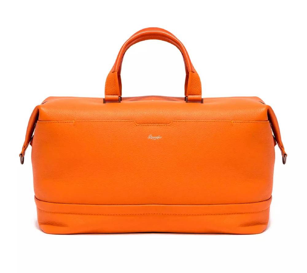Pineider Weekender Duffle in Bottalato Qualità