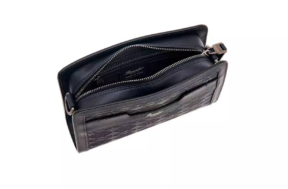 Pineider Odette Crossbody in Embossed Empress Promozione Limitata