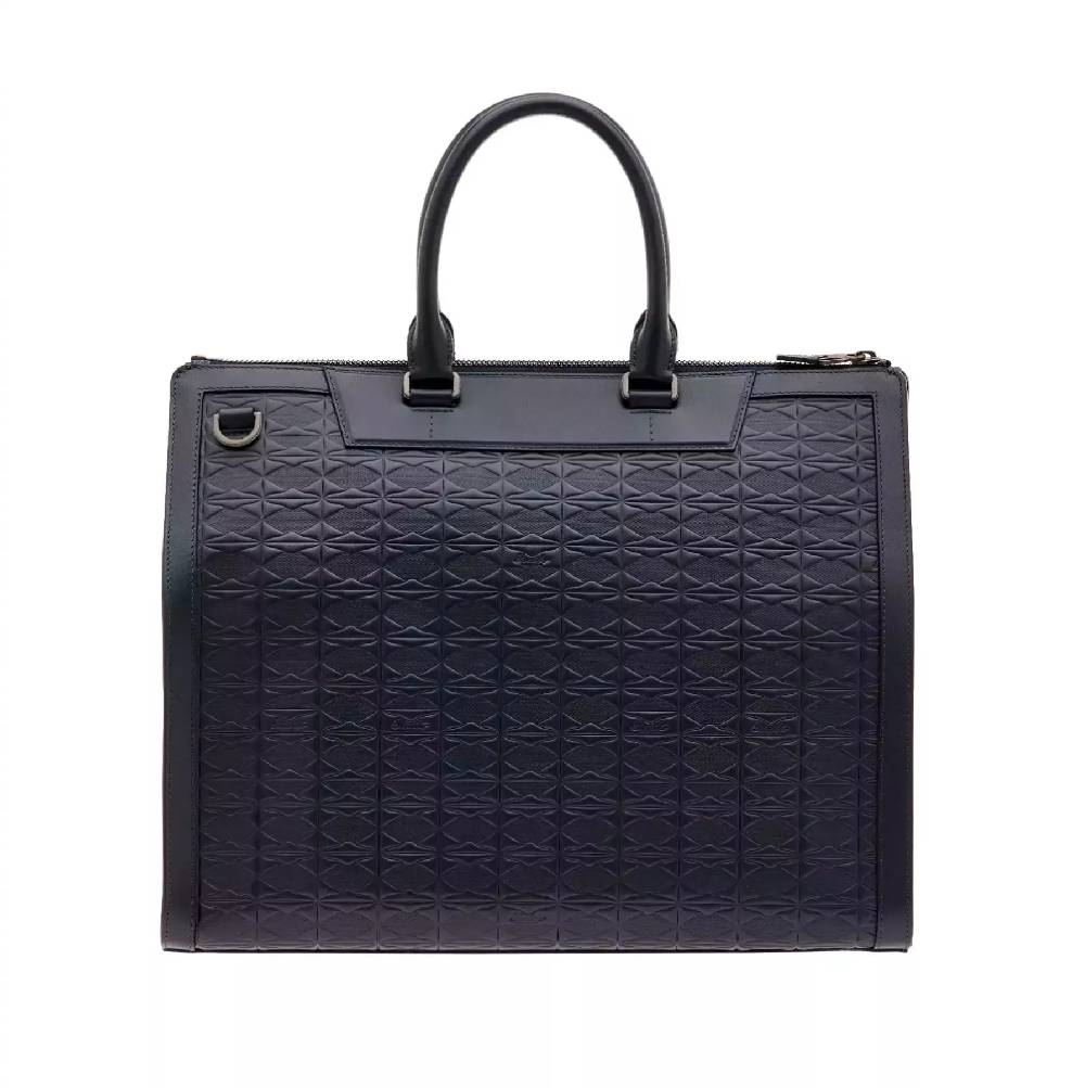 Pineider Business Duffle in Embossed Empress Fino Al -60%