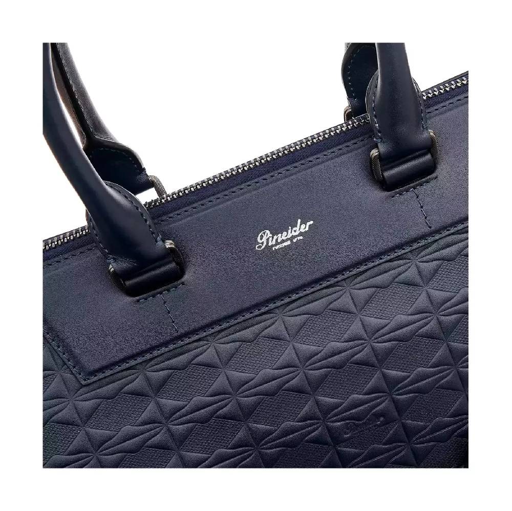 Pineider Business Duffle in Embossed Empress Fino Al -60%