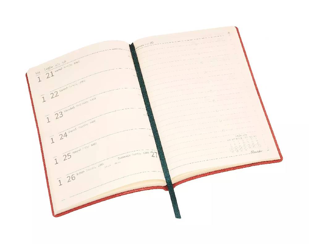 Pineider Agenda Settimanale Classic 2025 - 11x16 cm I Più Venduti