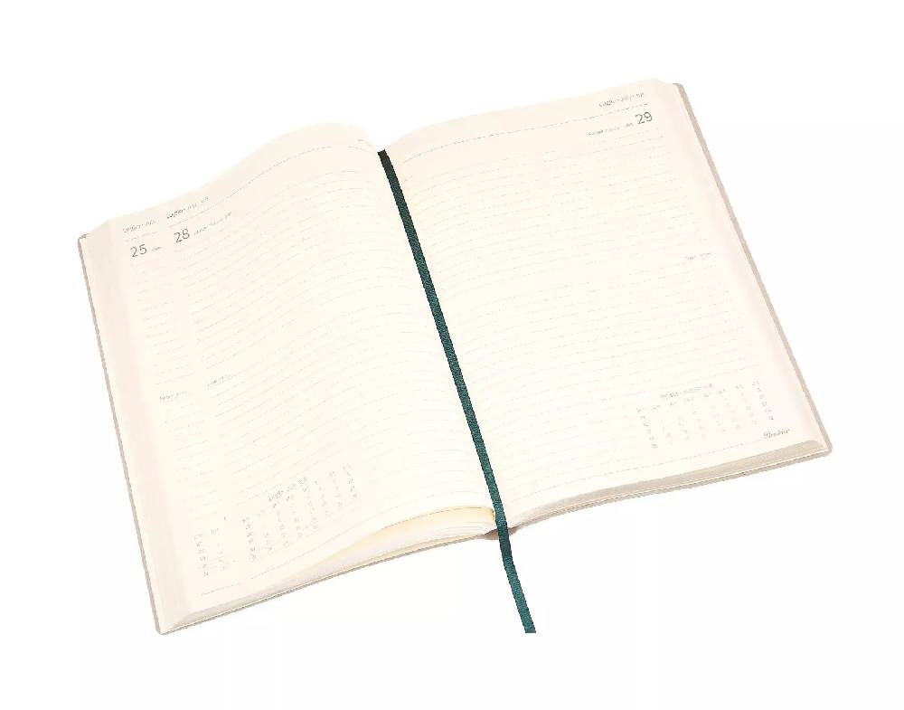 Pineider Agende Giornaliera Milano 2025 - 17x24 cm Moda