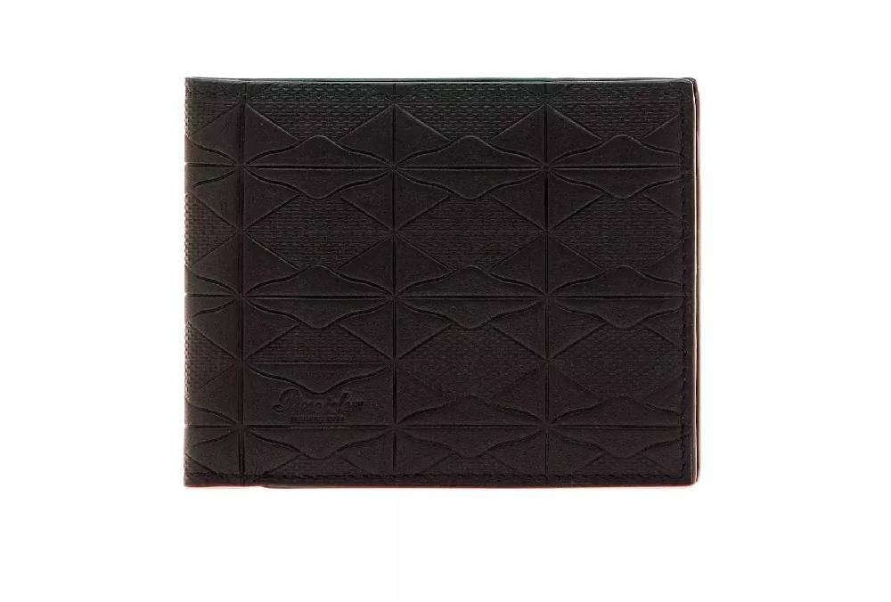 Pineider Portafoglio con porta monete in Embossed Empress Italy