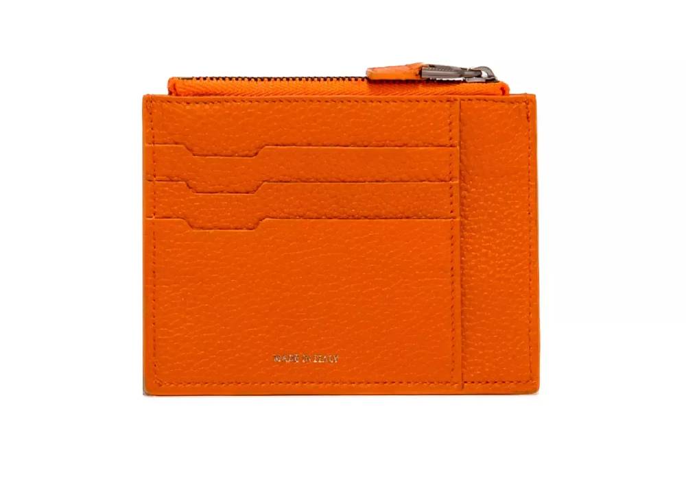Pineider Porta carte con zip in Bottalato Sconto