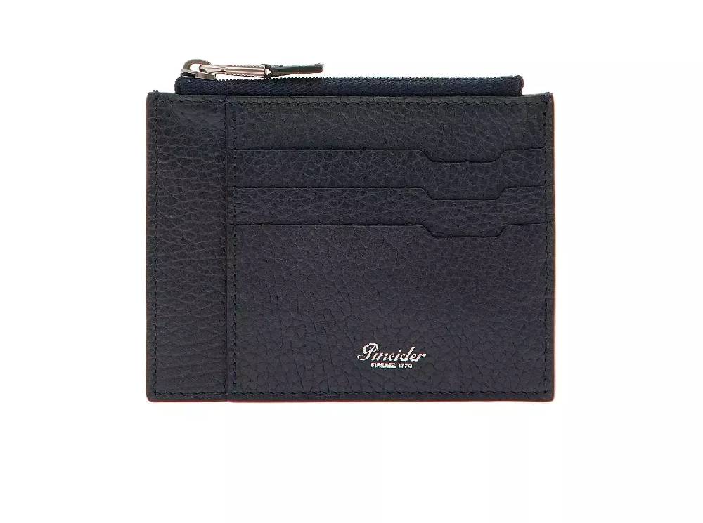 Pineider Porta carte con zip in Bottalato Sconto