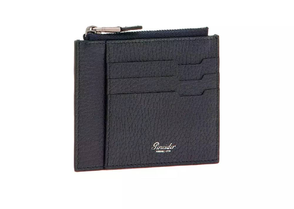 Pineider Porta carte con zip in Bottalato Sconto