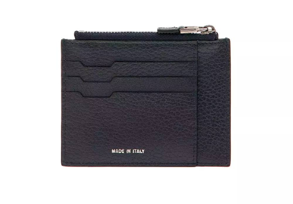 Pineider Porta carte con zip in Bottalato Sconto