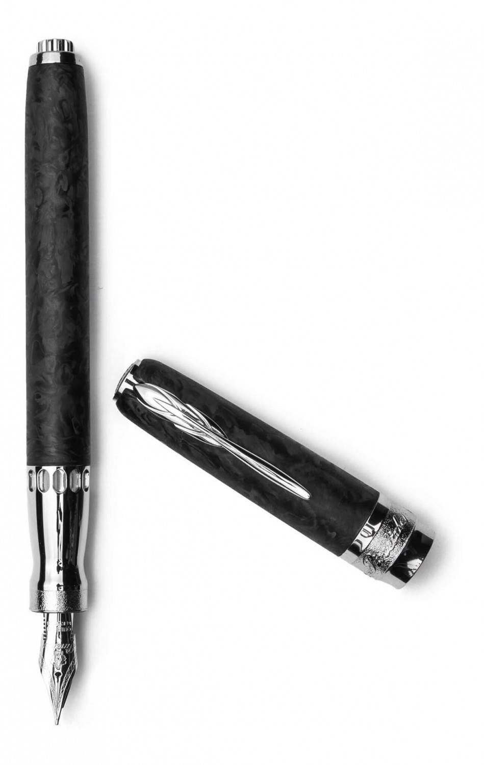Pineider Penna Stilografica La Grande Bellezza Forged Carbon Fino Al -60%