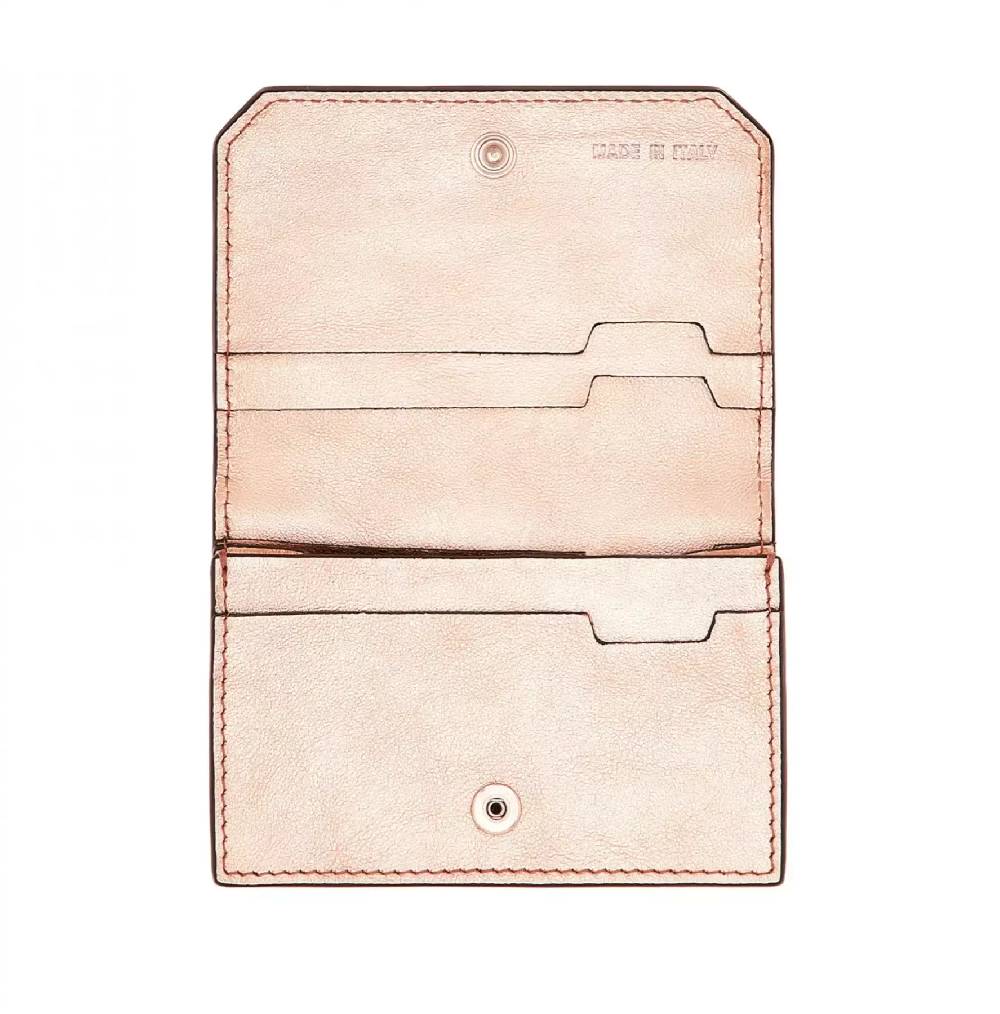 Pineider Porta carte con patta in Metro Smooth In Vendita