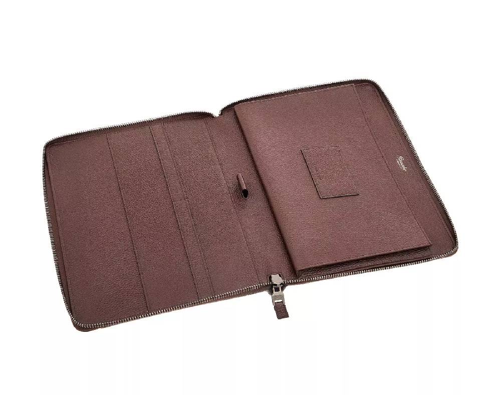 Pineider Porta ipad con zip in Wool Promozione Limitata