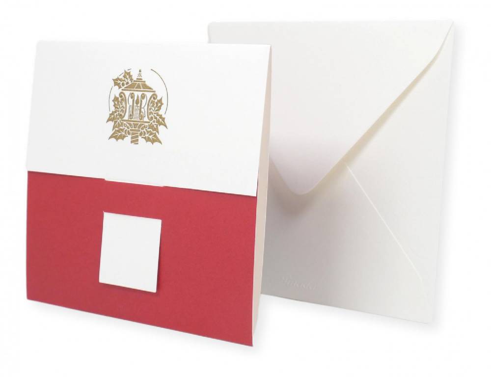 Pineider Christmas Box mix carte e buste Economico